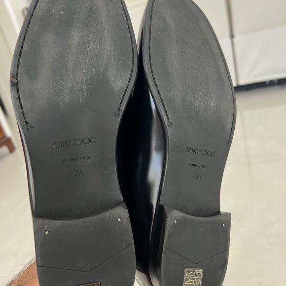 Jimmy Choo men Shoes, round toe Loafers  43 1/2 Size EU, US 10 - Picture 5 of 6